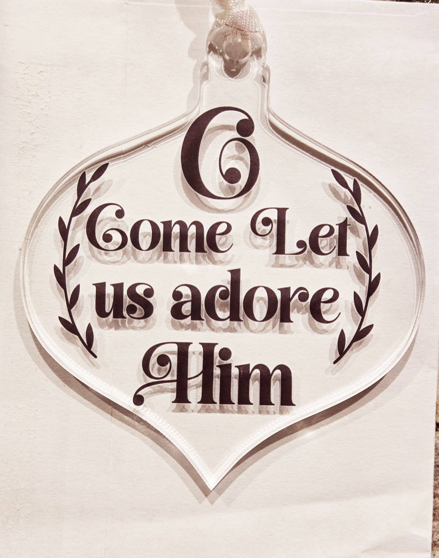 O come let us adore him 2 - 1