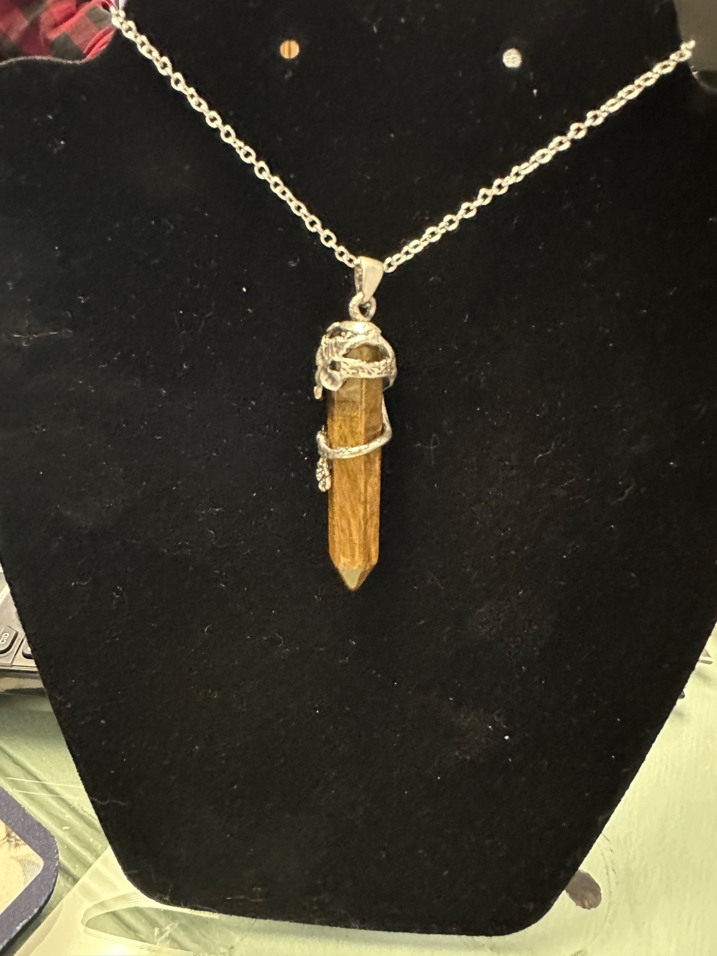 Gemstone Crystal Necklaces - 10