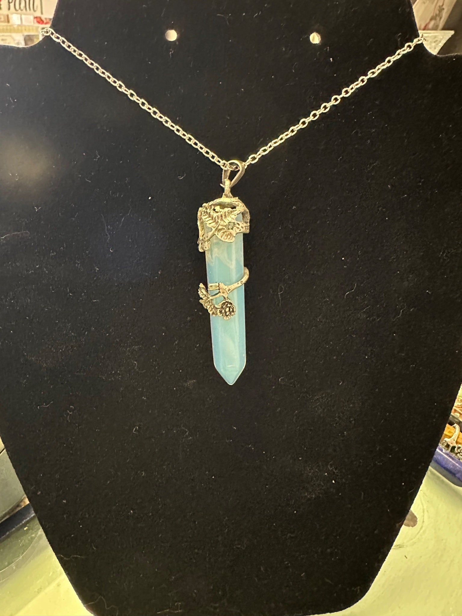 Gemstone Crystal Necklaces - 15