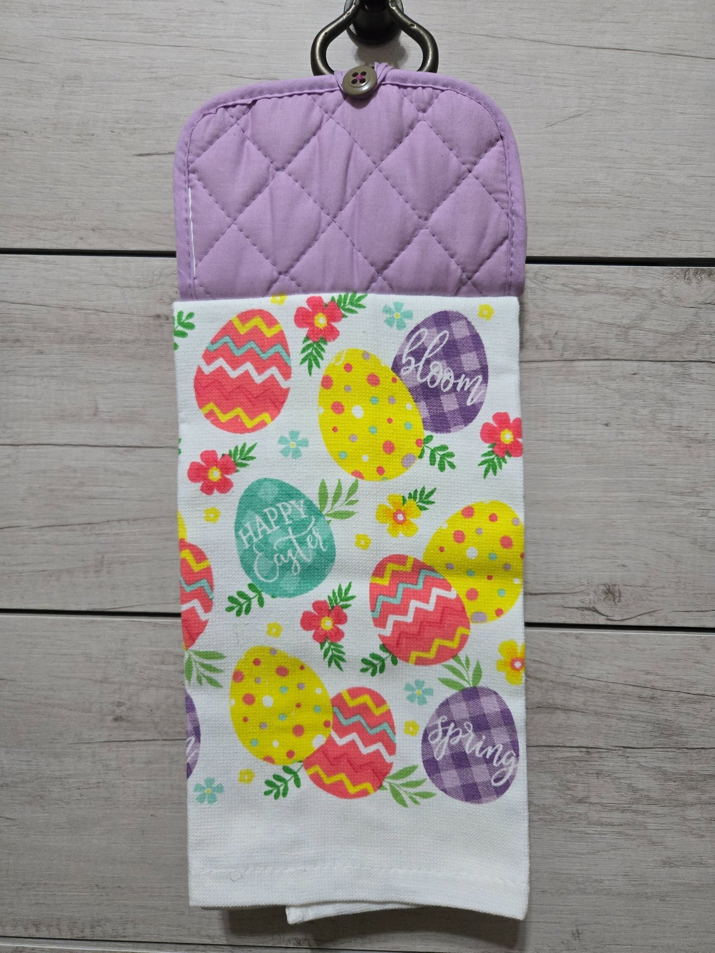 Easter egg dish towel - 1