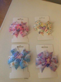 Mermaid Hair Bow- Colors Vary - 1