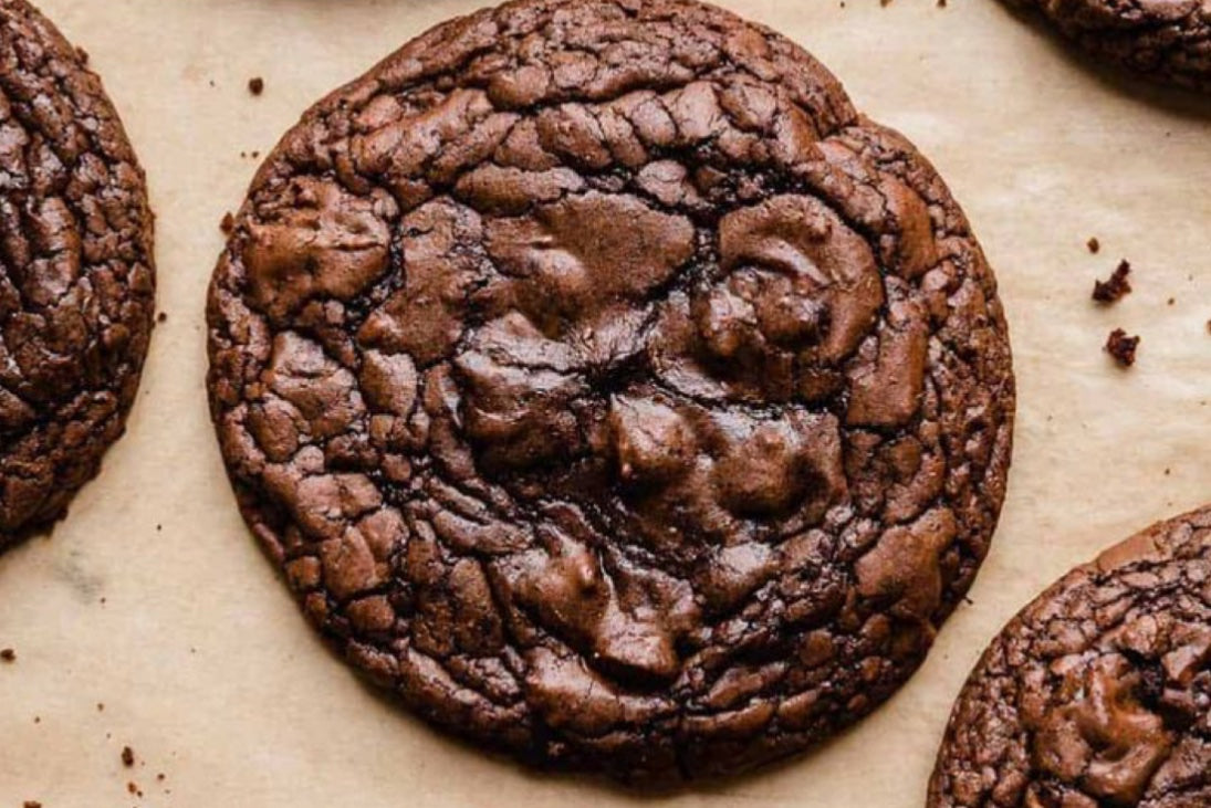 Giant brownie toffee cookie - 1