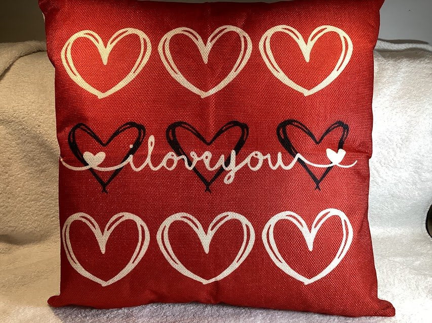 Pillow Covers with quality pillow forms Valentine's Day - 8