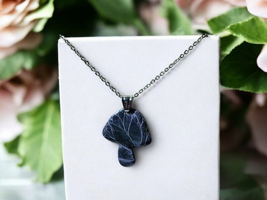 Mystic Forest Mushroom Pendant - 1