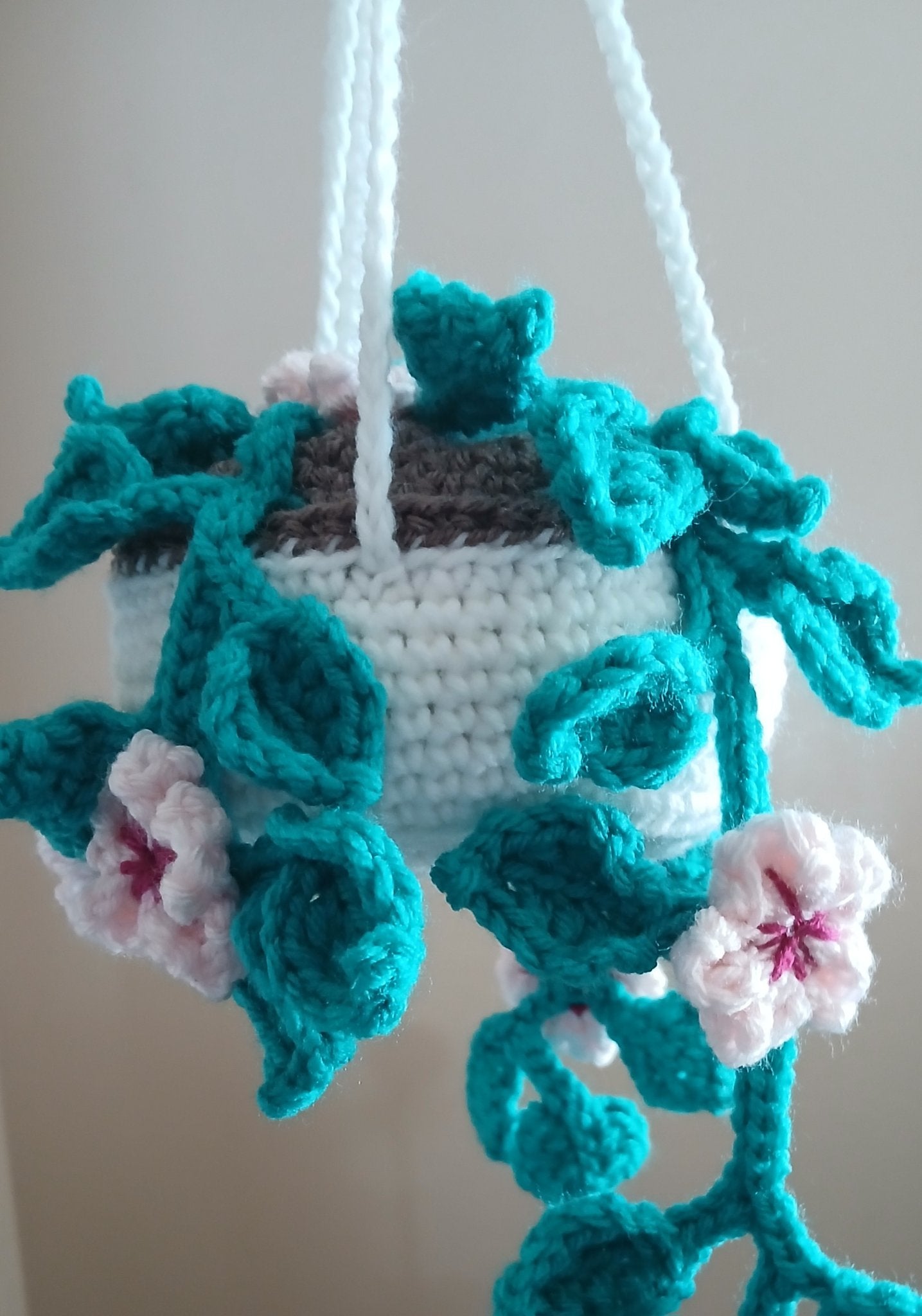 Crochet Home Decor fake plant 2 - 4