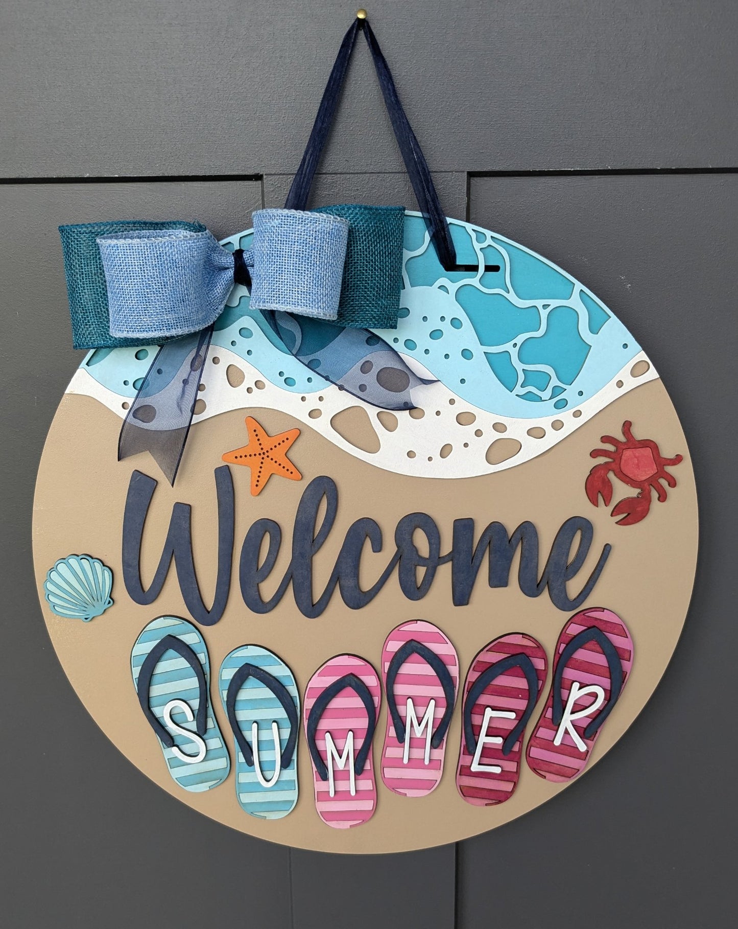 Door Sign - Welcome Summer - 1