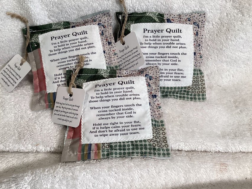 Prayers Quilts with Cross - 1