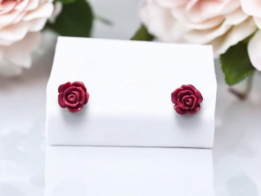 Blooming Rose Earrings  - 1