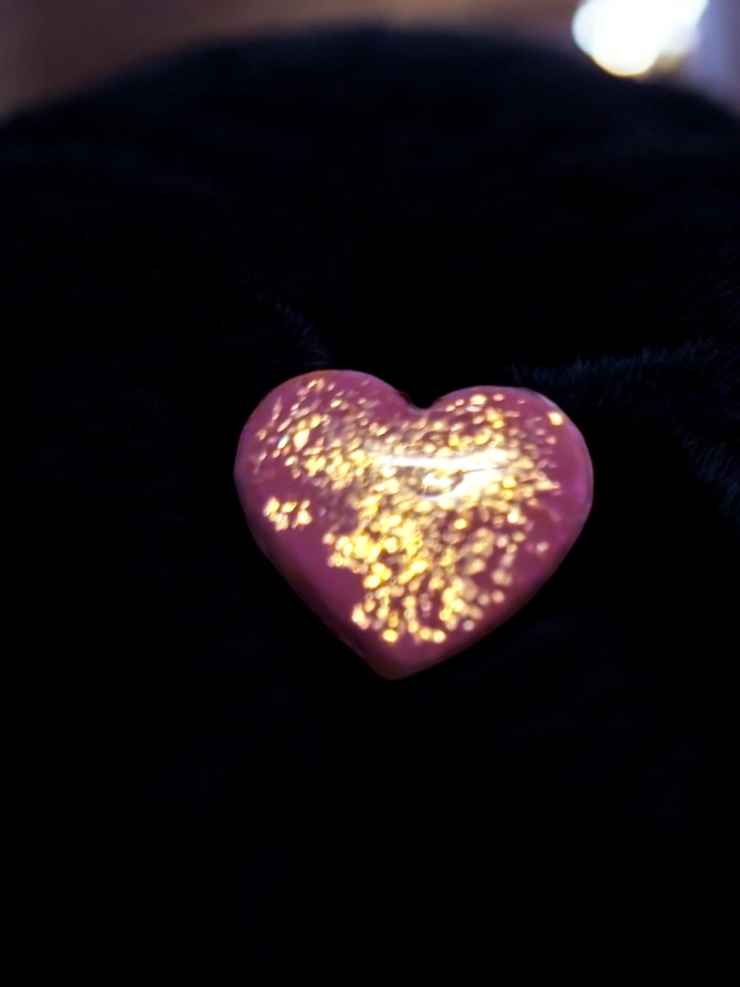 Pink Heart Studs - 3