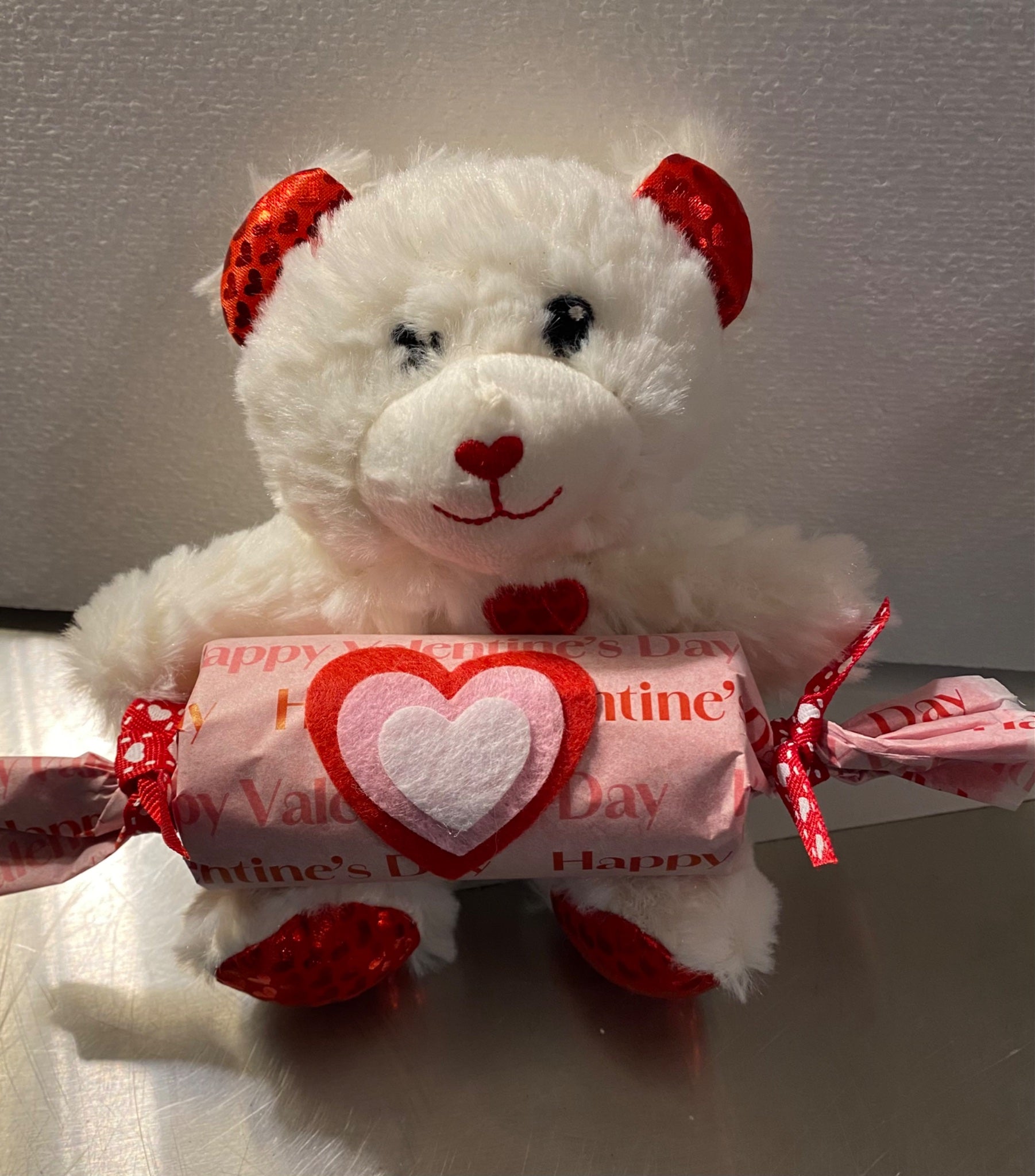 Valentine bear with candy kisses - 1