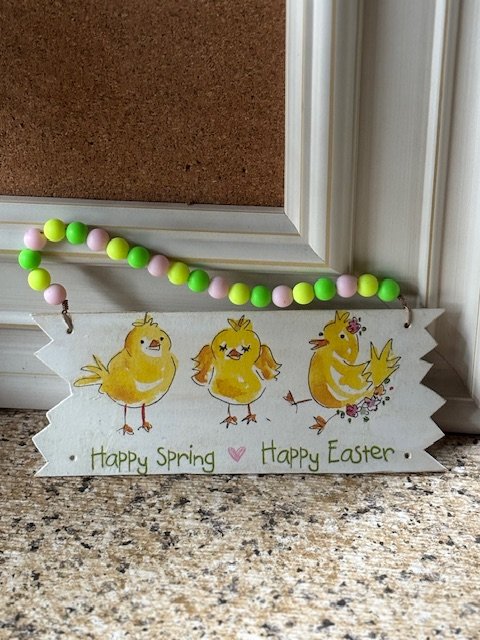 Chicks Easter Sign - 1