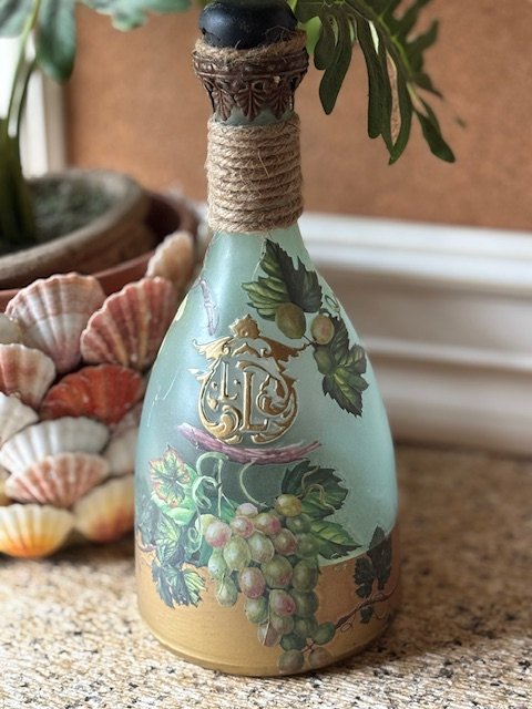 Vintage wine bottle - 1