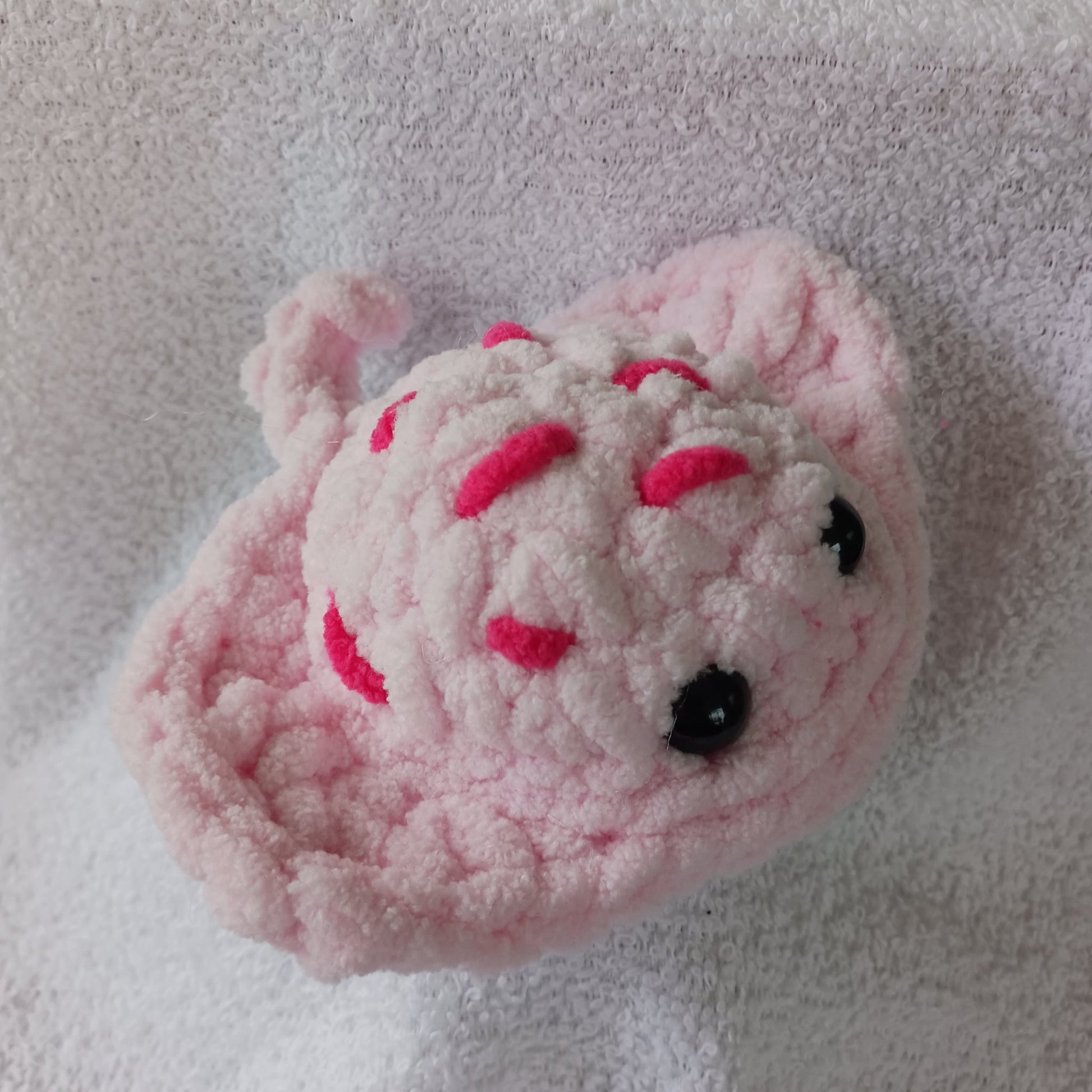 Crochet Round Stingray Pink - 2