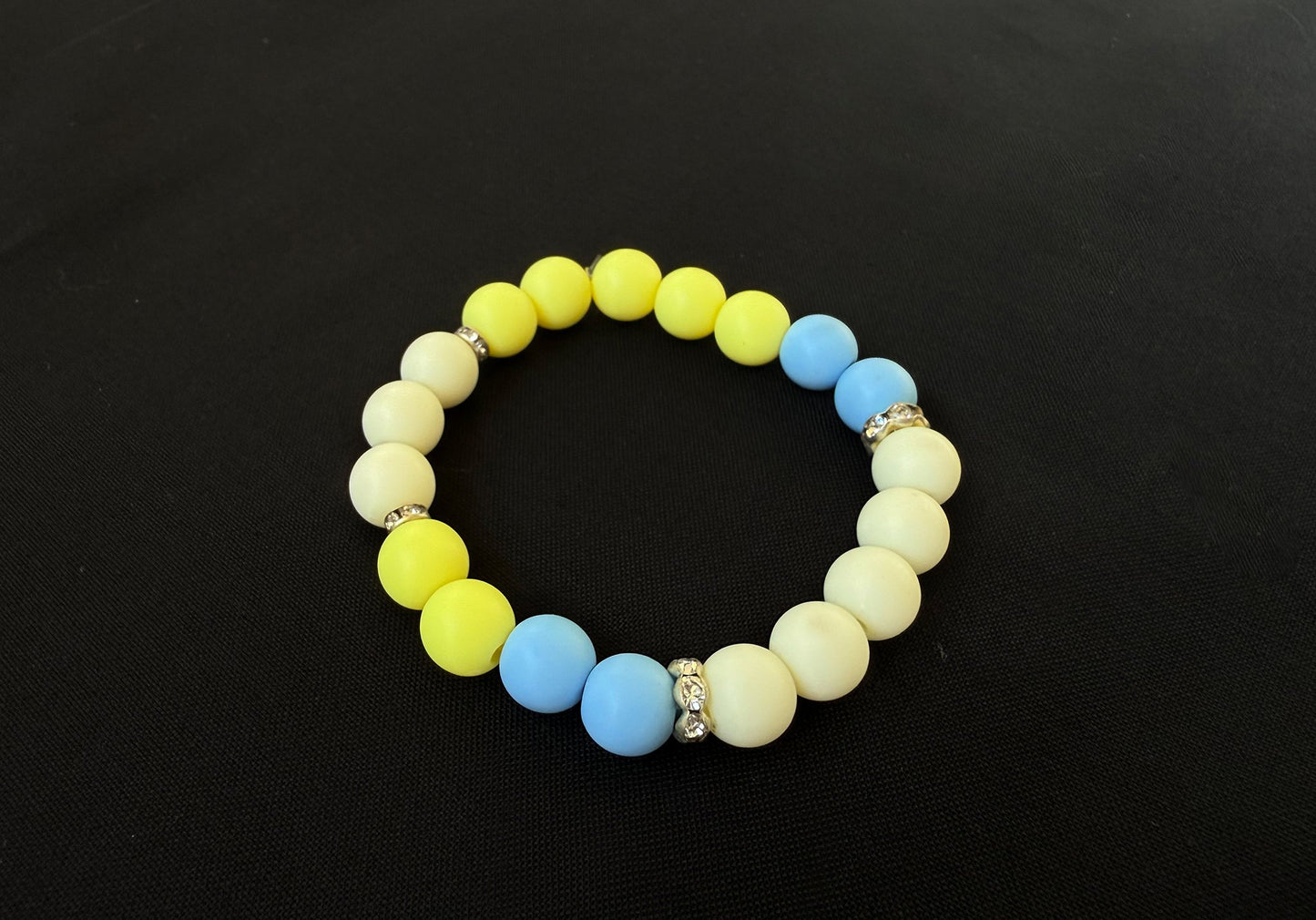 Matte Beads Stretch Bracelet - 1