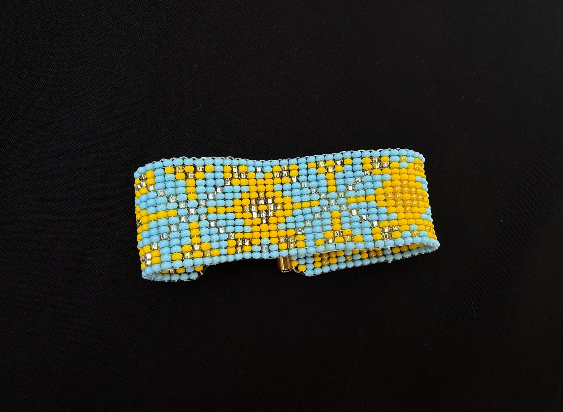 Yellow Blue Ukrainian Bracelet - 2