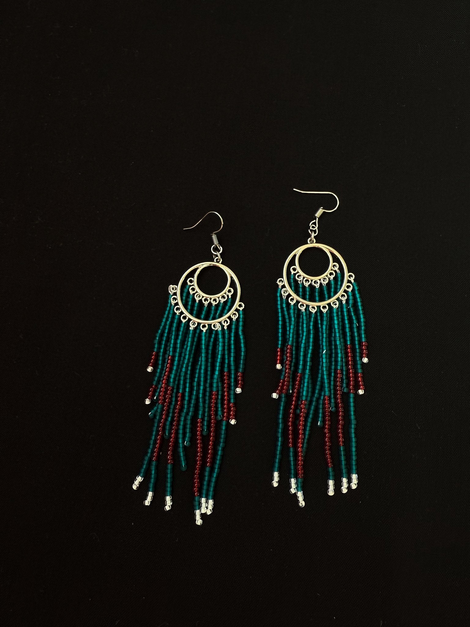 Atlantic beaded earrings - 1