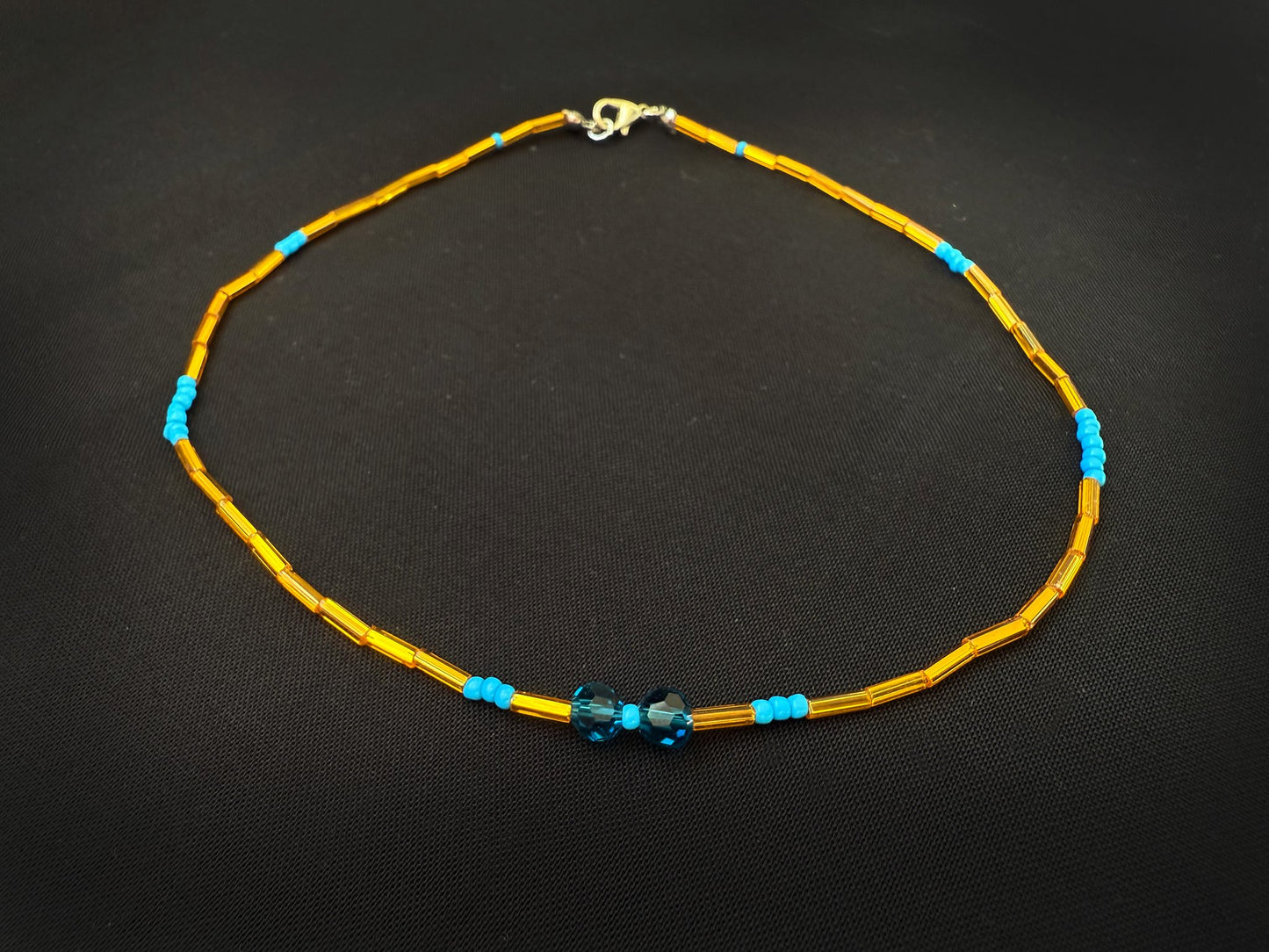 Sunny beaded choker  - 1