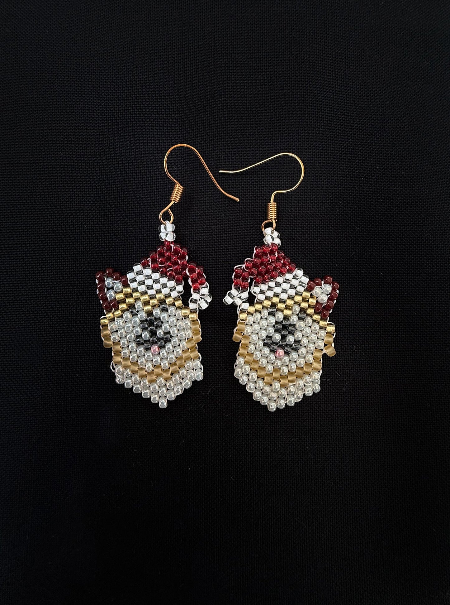 Christmas Dogs earrings - 1