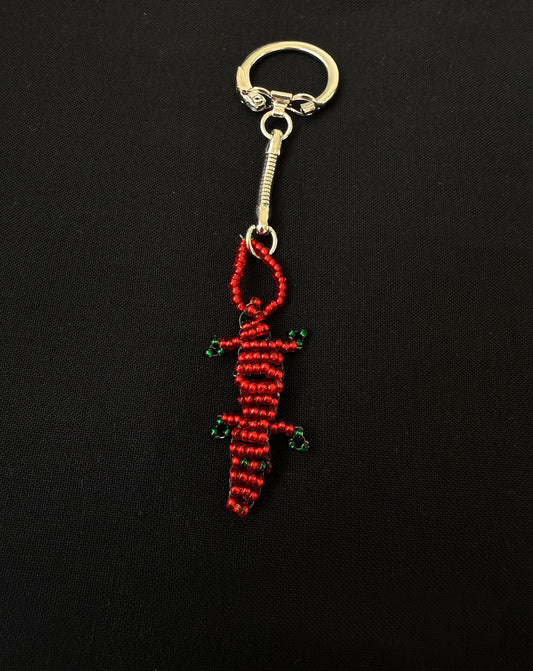 Alligator keychain Red - 1