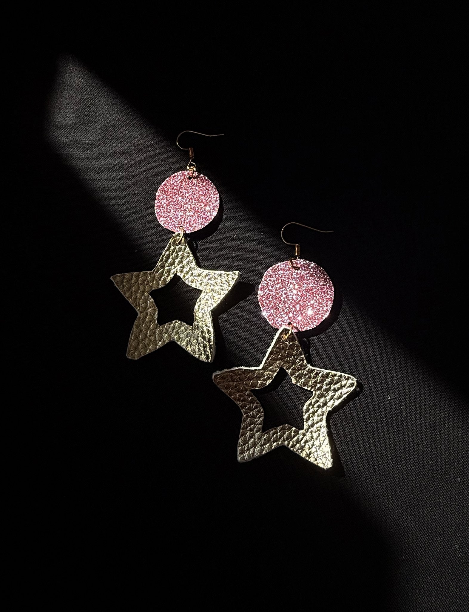 Goldstar earrings - 1