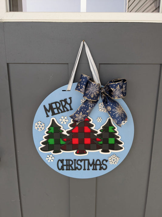 Door Sign - Merry Christmas - 1