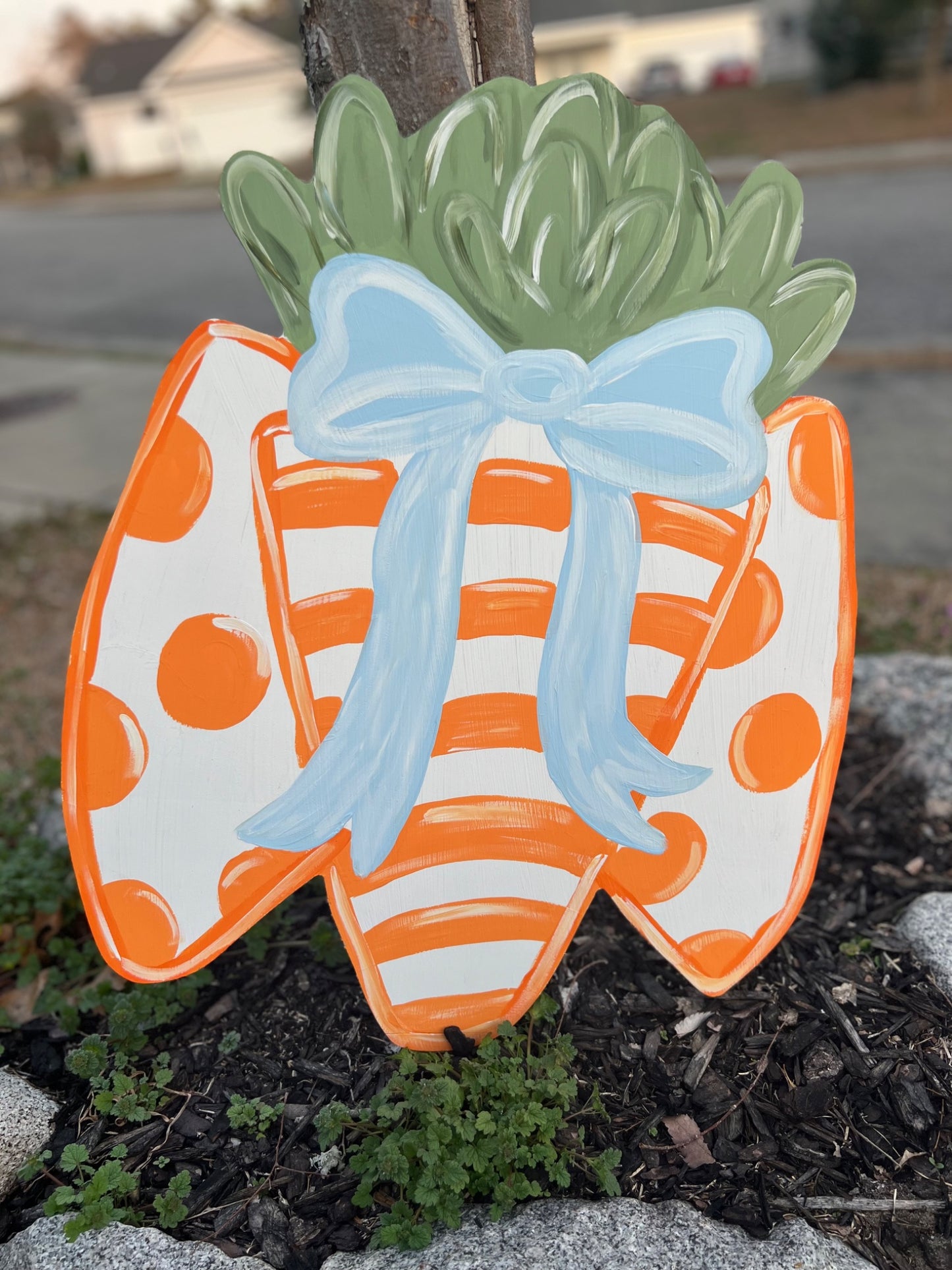 Spring Carrots Door Hanger  - 2