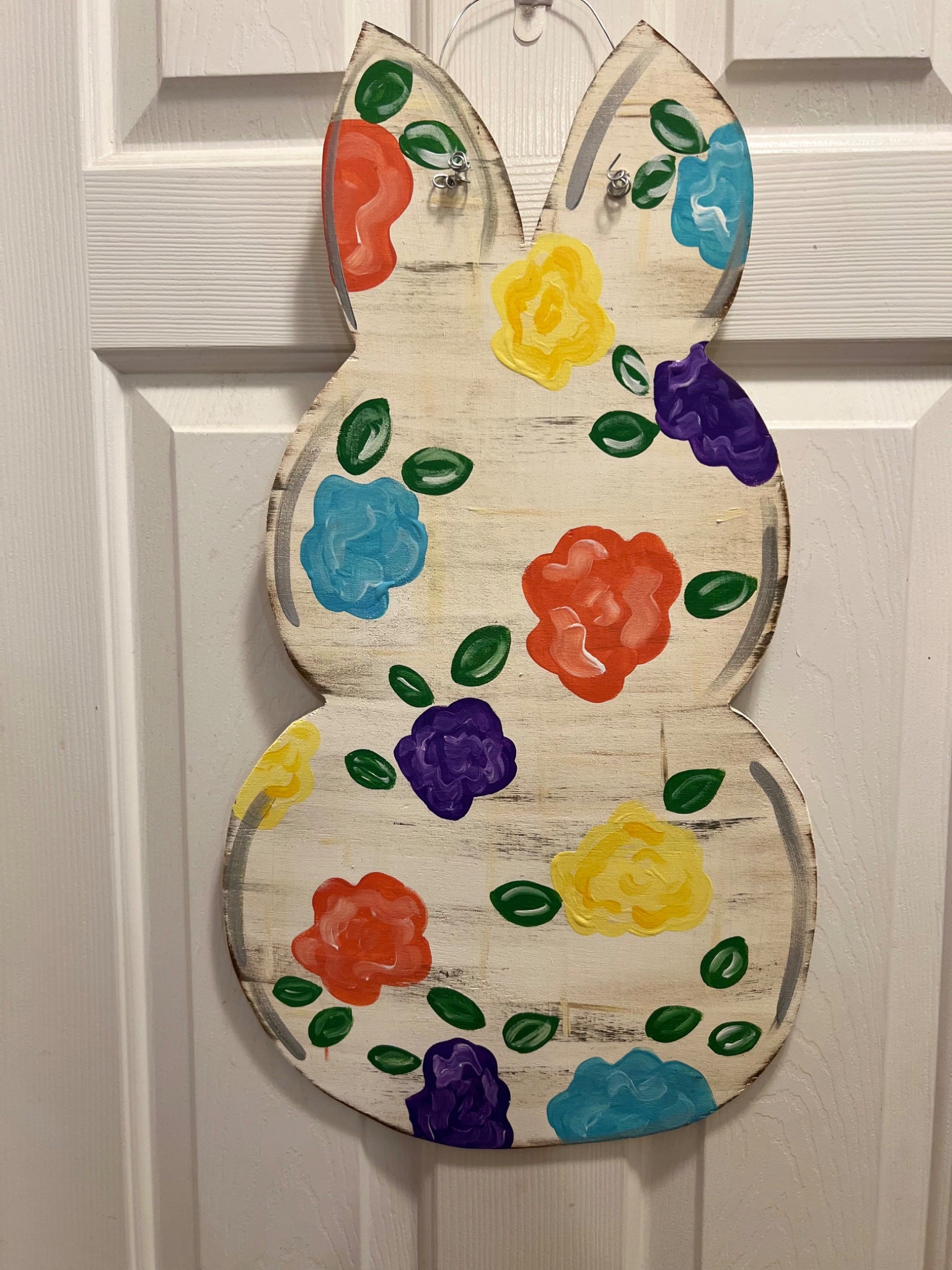 Spring Bunny Door Hanger - 1