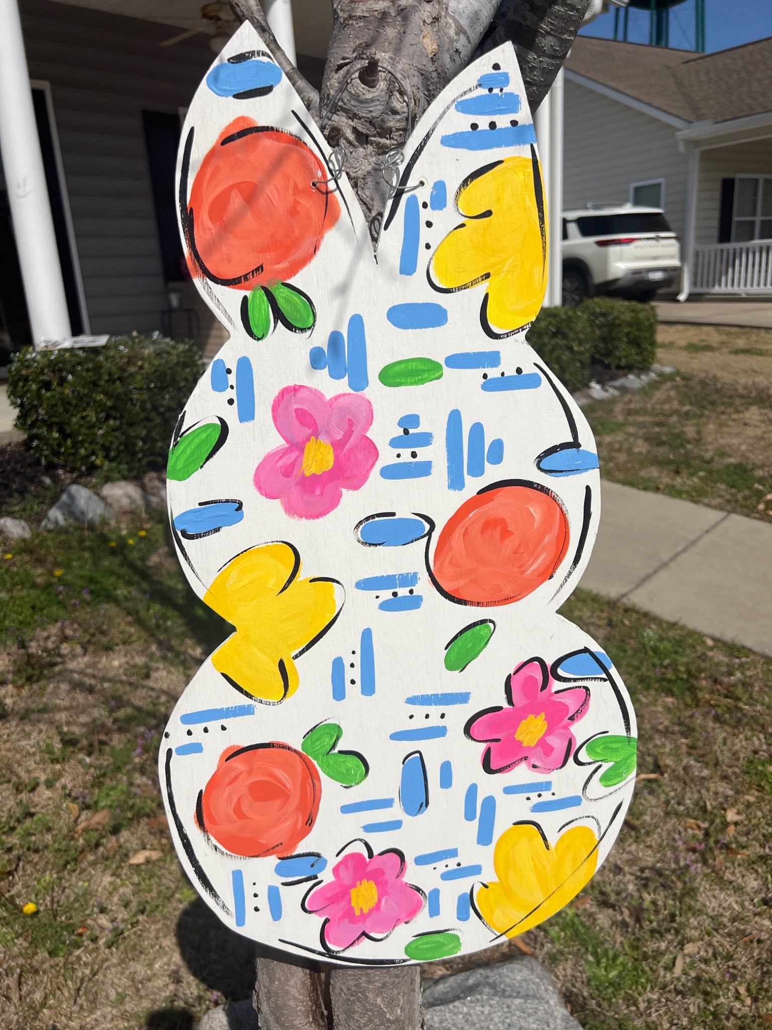 Spring Bunny Door Hanger - 3