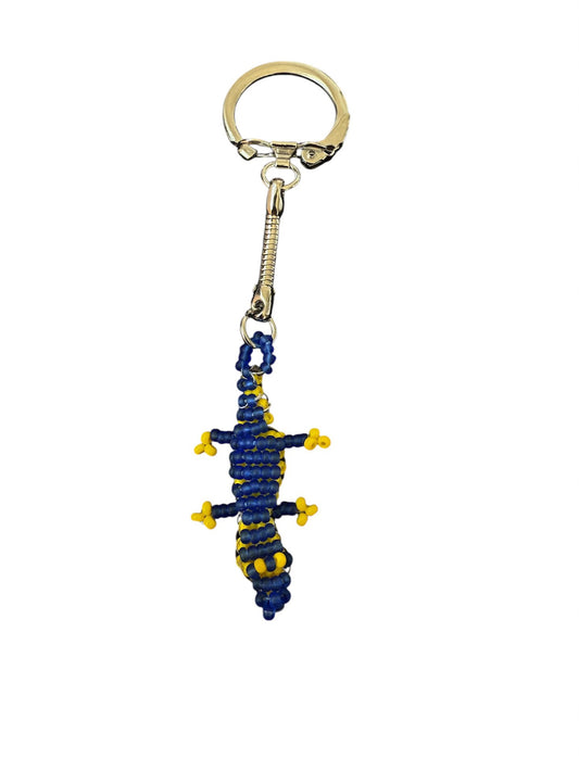 Alligator keychain Blue - 1