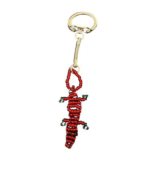 Alligator keychain Red - 1