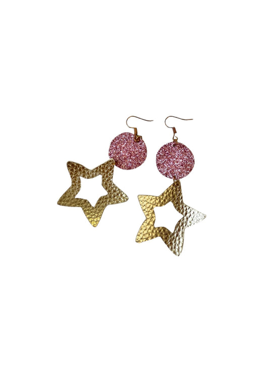 Goldstar earrings - 1