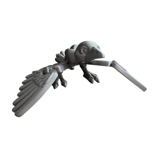 3D Printed Articulated Bird Skeleton Model – Unique Fidget Toy & Decor - 1