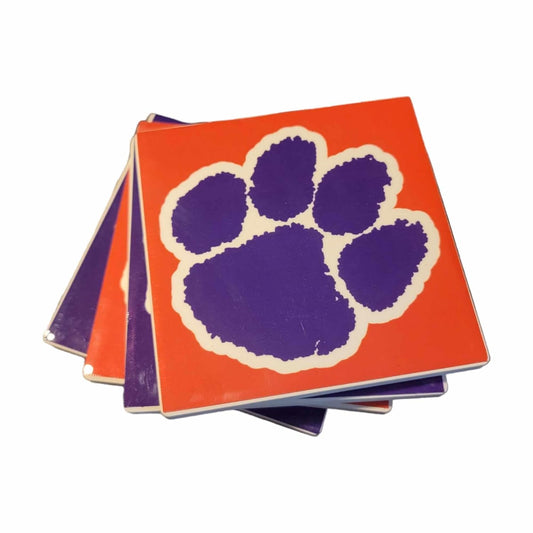 Clemson Coasters - Set of 4 - 1