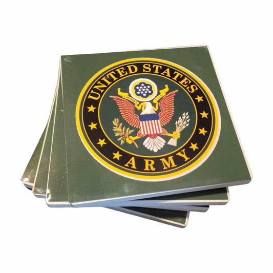 United States Army Style Coasters - Set of 4 - 1