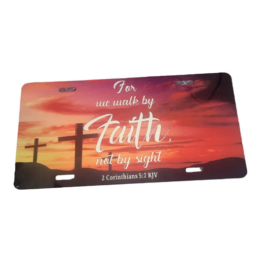 Christian Bible Verse Front License Plate - 1