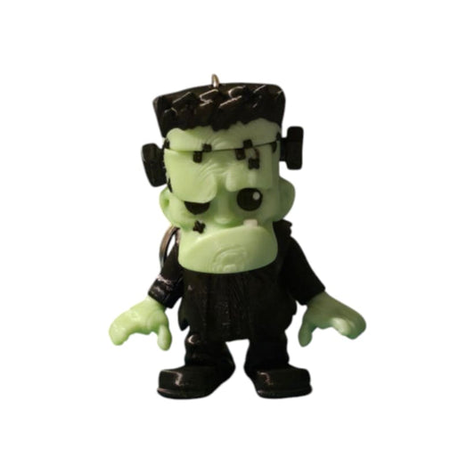 Glow-in-the-Dark Frankenstein Keychain - 1