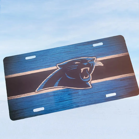 Carolina Panthers Front License Plate