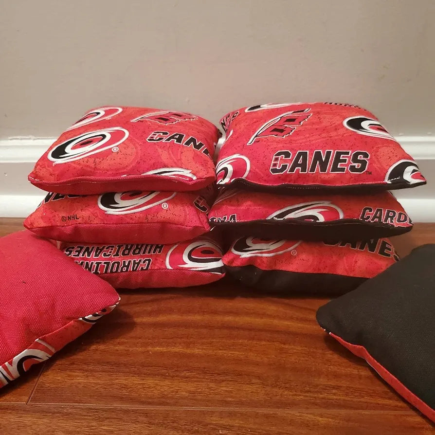 Hurricanes Cornhole Bags (8 bags)