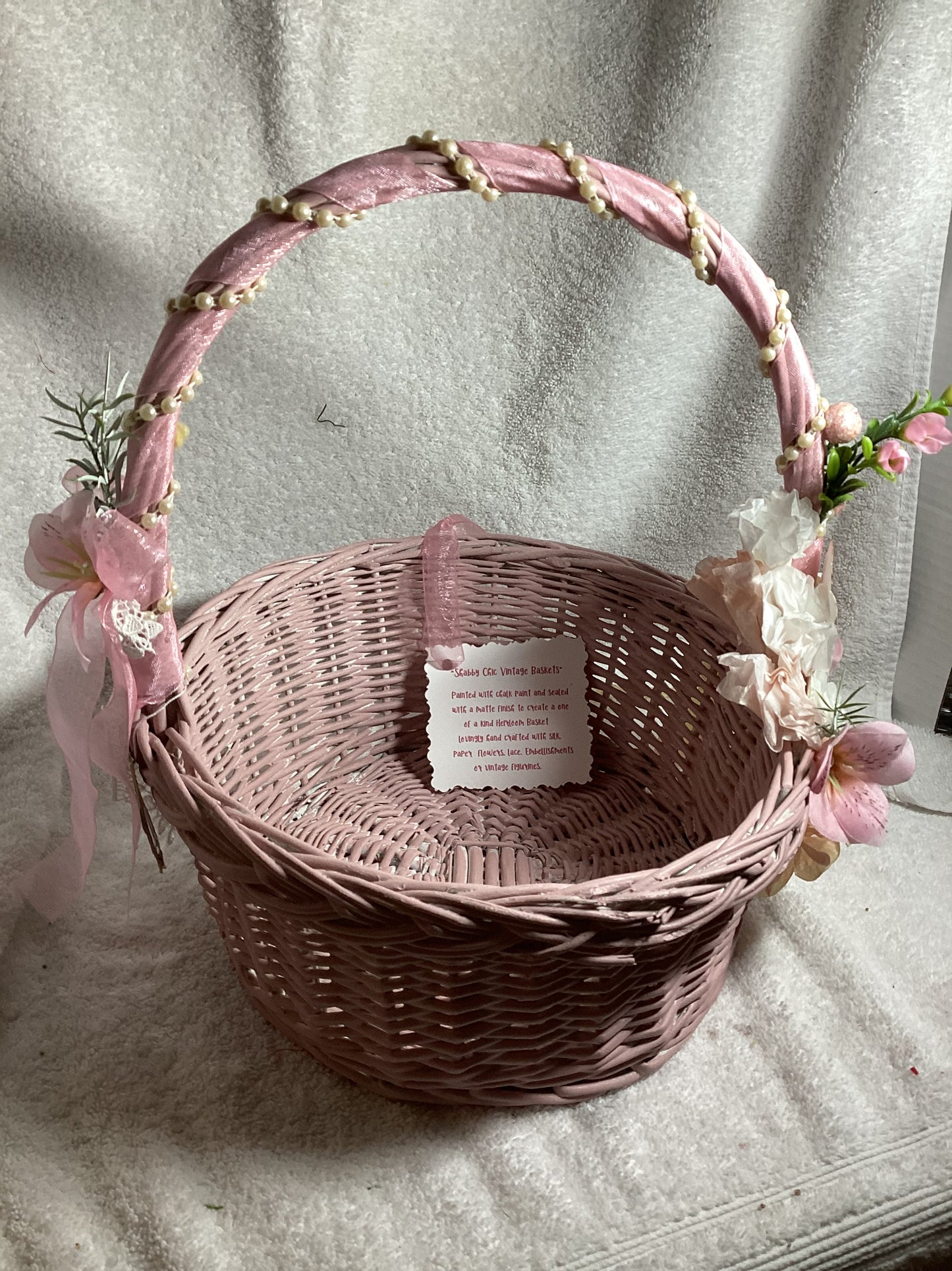 Vintage Easter Baskets Embellished