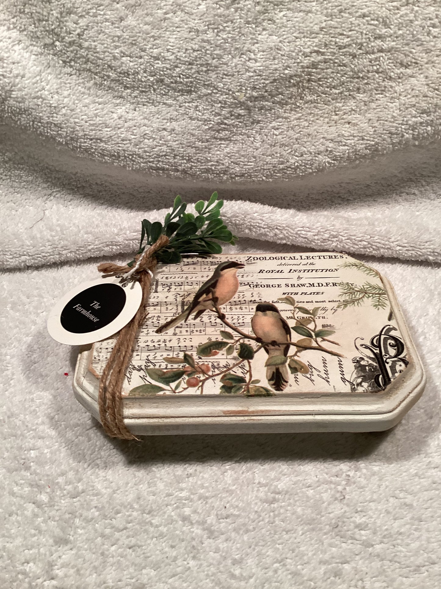 Riser Mini Decoupage w/Charm