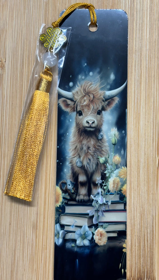 Highland Cow Bookmark - 1
