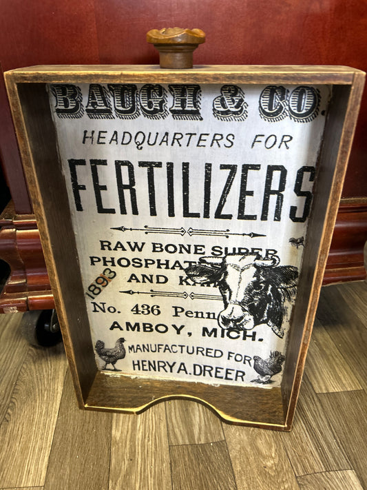 Fertilizer wall decor  - 1