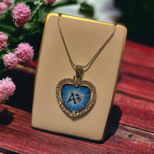 Aynor High School Heart Shaped Necklace - 1